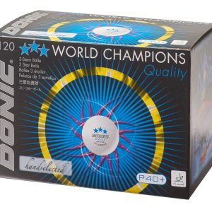 DONIC P40+ 3* carton de 120 balles