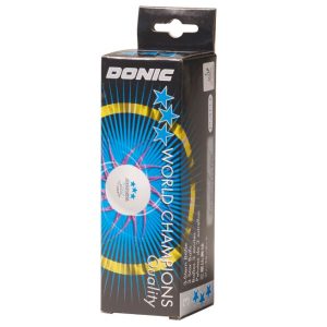 DONIC P40+ 3* boîtes de 3 balles