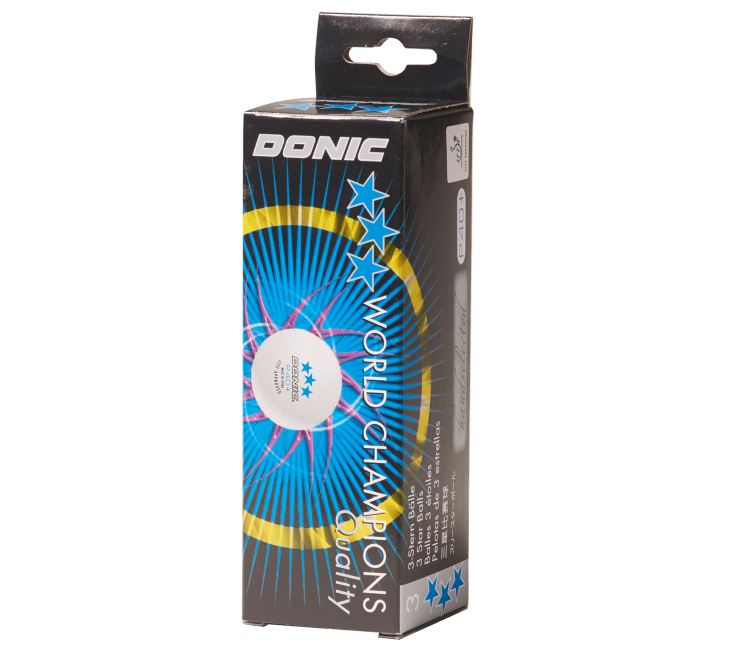 DONIC P40+ 3* boîtes de 3 balles – Image 2